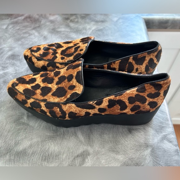 Like New - Donna Karan Leopard Loafers - Picture 3 of 4